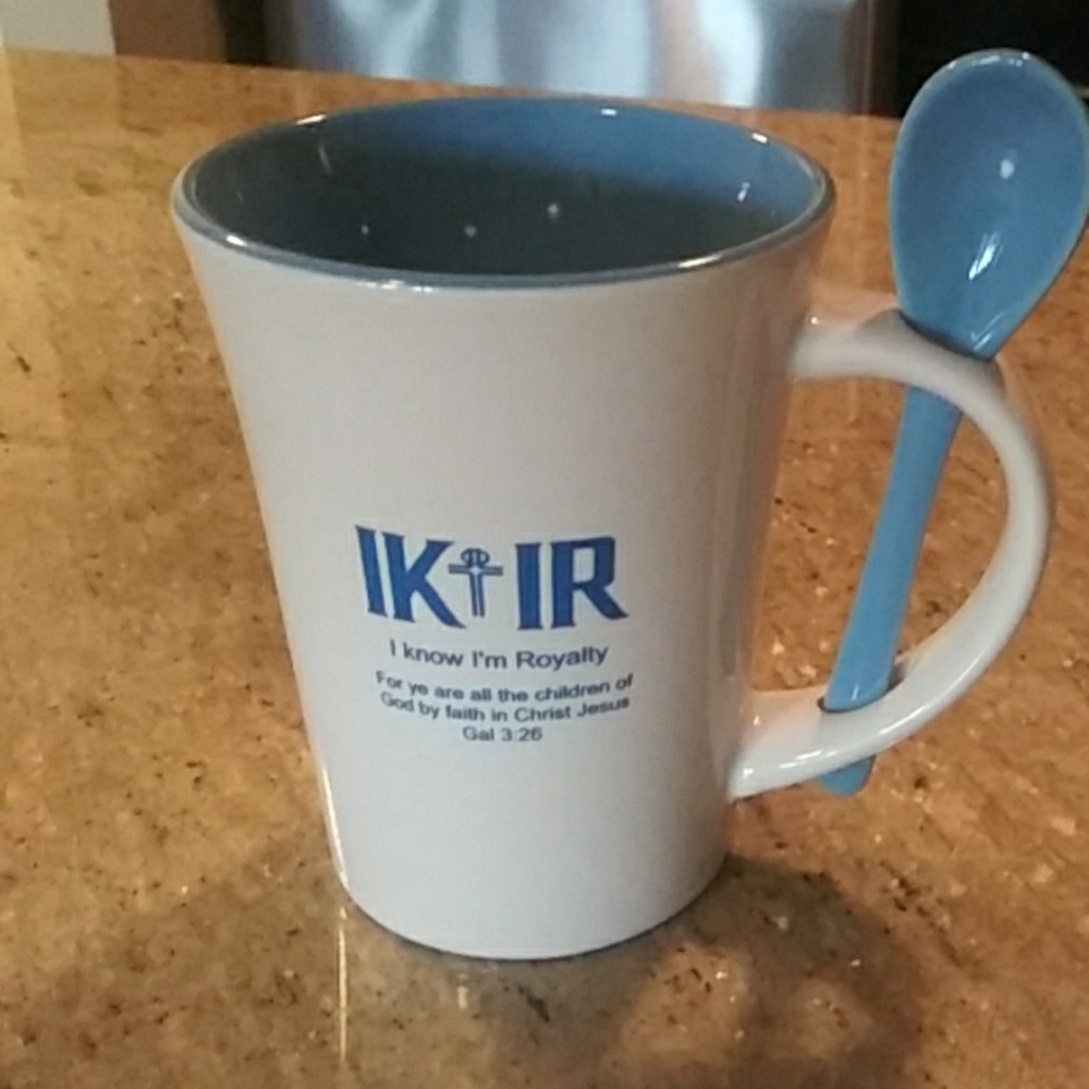Christian Hot Beverages Mug - "IK IR" Series
